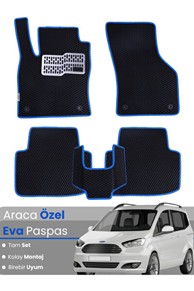 Genel Markalar FORD COURIER (2013-2023) Uyumlu EVA Paspas Tam Set–Araca Özel,...