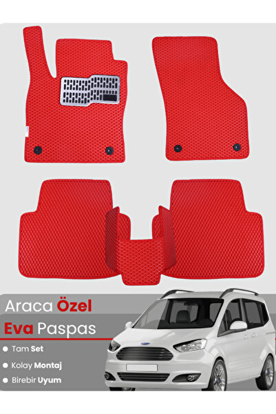 stiloto مجموعة كاملة من حصائر EVA متوافقة مع سيارة فورد كوريري (2013-2023) - ...