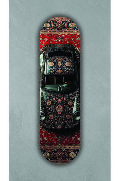 Korhan Atölye Motif - Dekoratif 4mm MDF Duvar Panosu (75x20 cm)