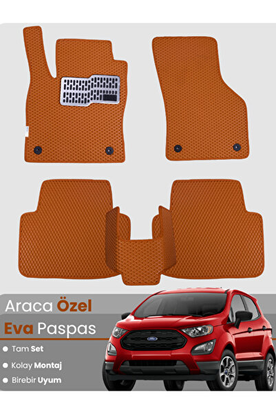 stiloto مجموعة كاملة من دواسات EVA متوافقة مع فورد إيكوسبورت (2013-2024) - مخ...