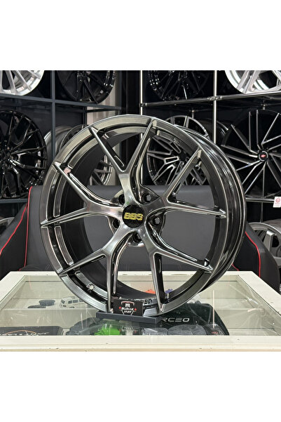 BBS 19 İNÇ 5x112 8,5/9,5 ET:35 FI-R HAVA KANALLI FORGED HYPER BLACK JANT TAKIMI (4ADET)