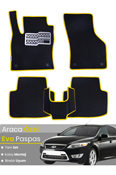 stiloto مجموعة كاملة من دواسات EVA متوافقة مع فورد مونديو (2007-2014) - مخصصة...