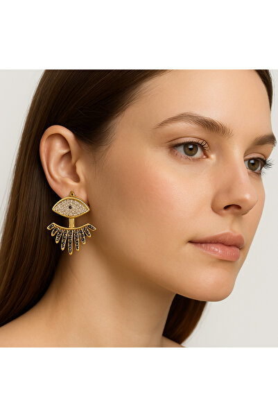 Vinya jewelry Tarz Son Model Çelik Küpe