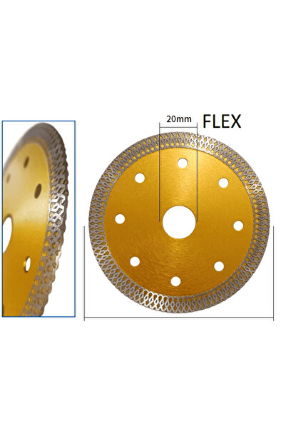 Romania Ultra Thin Diamond Disc X, ceramic, granite, marble, sandstone (Yellow)