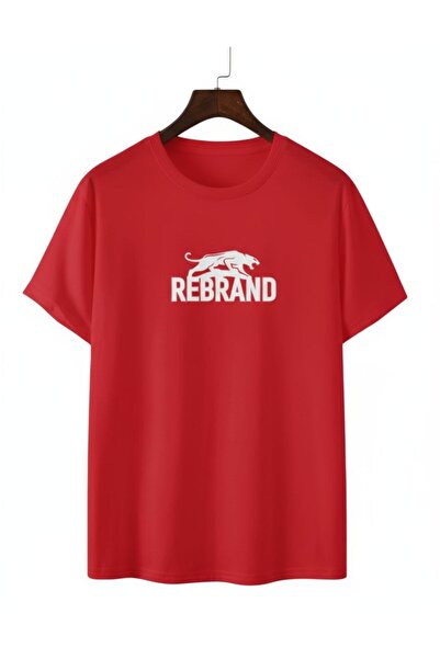 REBRAND Crew Neck Printed T-Shirt Unisex Oversize