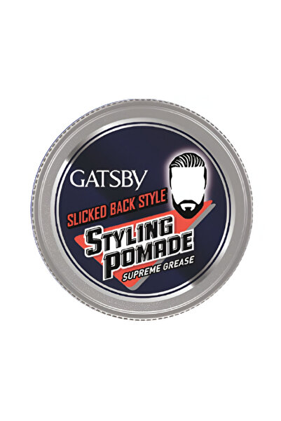 GATSBY جاتسبي جل لتصفيف الشعر 80 جرام ستايلينج بوميد سوبر قريس