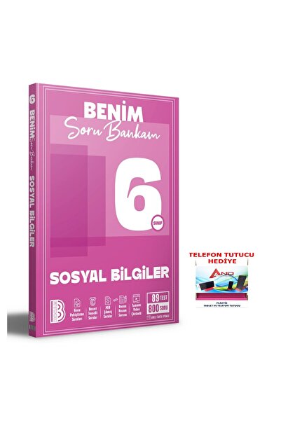 Benim Hocam Yayınları 2025-2026 müfredat 6 Sınıf Sosyal Soru Bankası Tamamı V...