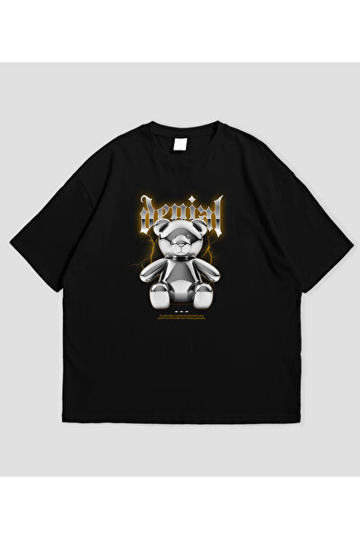 SVART WEAR denial - Tricou oversize unisex