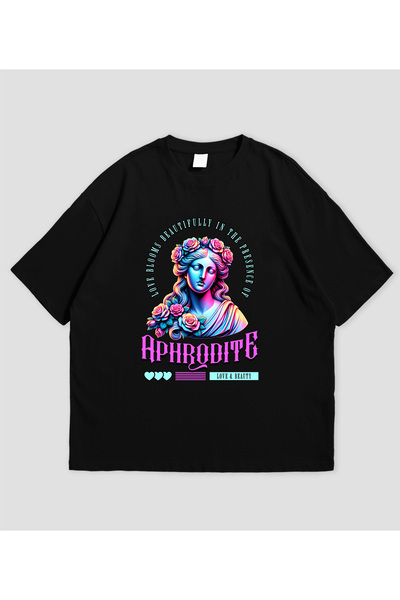 SVART WEAR أفروديت - تي شيرت كبير الحجم للجنسين