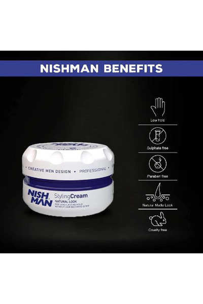 NISHMAN Nishman Hair Styling Cream 150ml 6 View