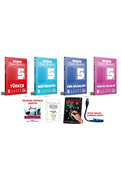Benim Hocam Yayınları 2025-2026 müfredat 5 Sınıf Tüm Dersler Soru Bankası Tam...