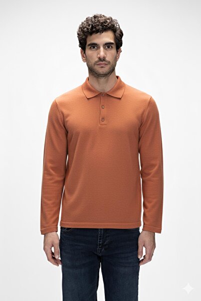 Bad Bear Kuger Tarçın Polo Yaka Erkek Triko Kazak