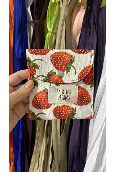 TALKING DREAMS Wallet with Red Strawberry Cover