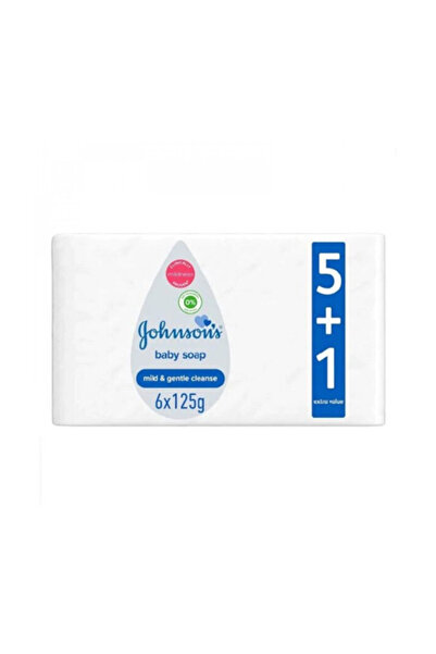 Johnson Johnson's Baby Soap Bar 6 x 125g