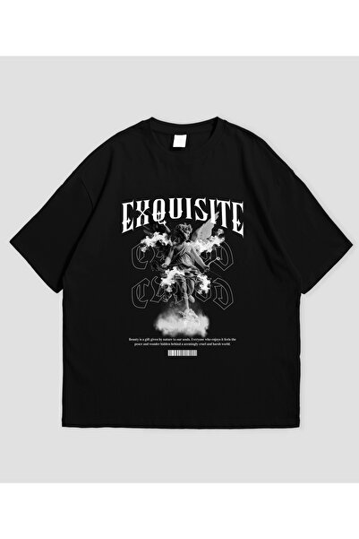 SVART WEAR Fallen Angel - Tricou oversize unisex