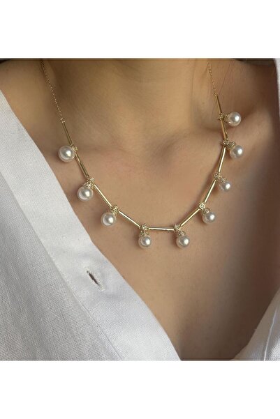 Venus Design Çelik İncili Kolye