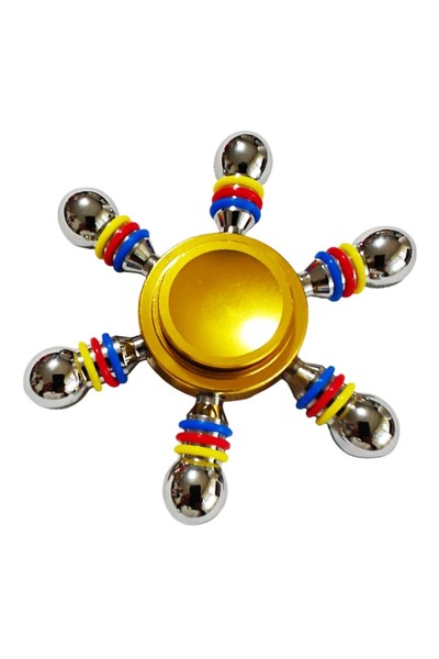 BV Fidget Spinner, aluminiu, 7 cm, design elegant, pentru toate vârstele