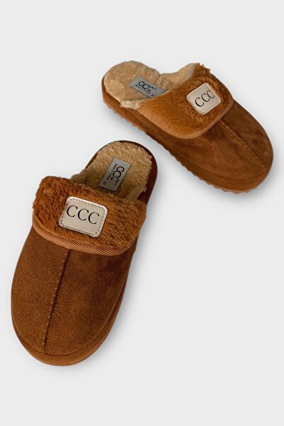 Liger Papuci de casă pentru femei Eva Taban, cu interior de pluș, fără sunet TABA