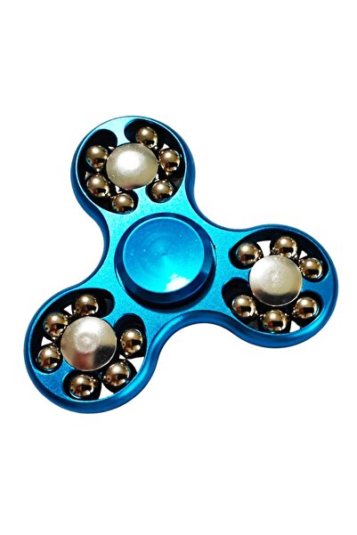 BV Rotiță Spinner Albastru Metalizat Storm, aluminiu, 7 cm, 47SP
