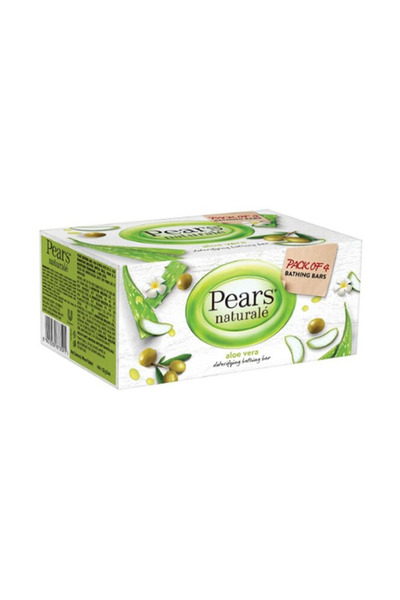 Pears Pierce Soap Bar 125g Special Offer x4 with Aloe Vera