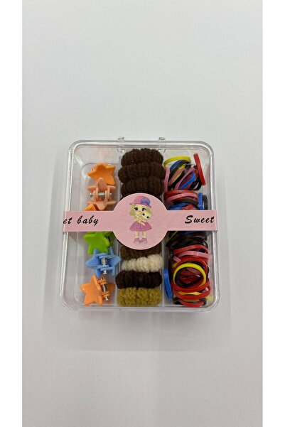 PİRİNÇ BEBE Multi-Colored Children's Buckle Set Colors Vary