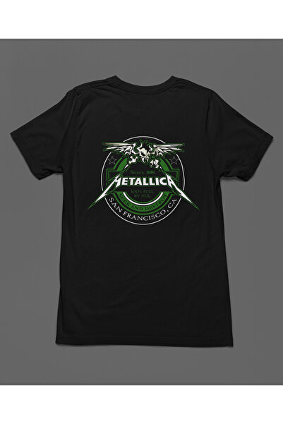 Bumeta تي شيرت ميتاليكا روك ميتال للجنسين