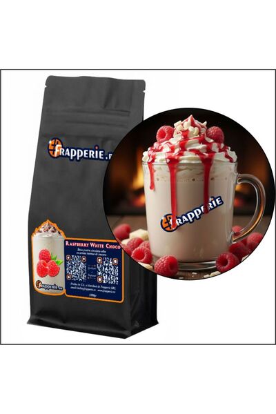 Frapperie Pudra Raspberry White Choco, Frapperie, 1kg
