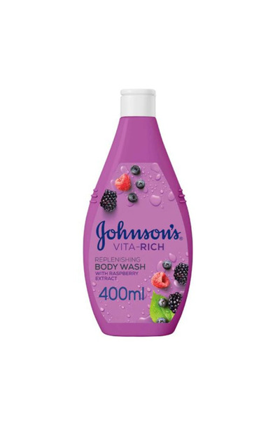 Johnson Johnson's Body Wash 400ml Vita-Rich Berry