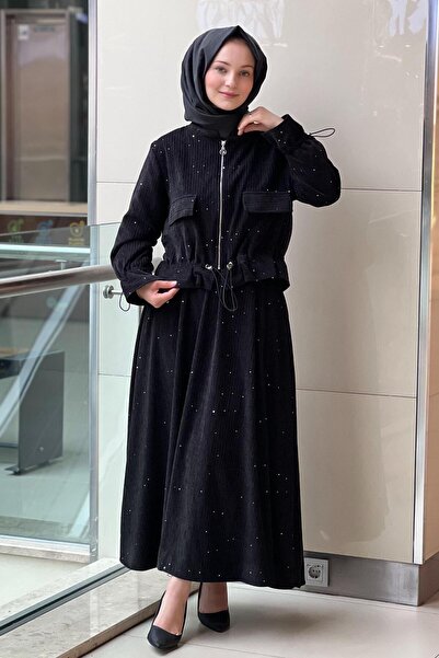 Ceremony Sequined Elastic Waist Bolero and Skirt Set