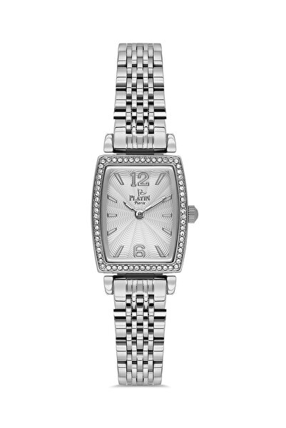 Platin Pierre Hds-pl-1155la-a1 minimal square women's wristwatch