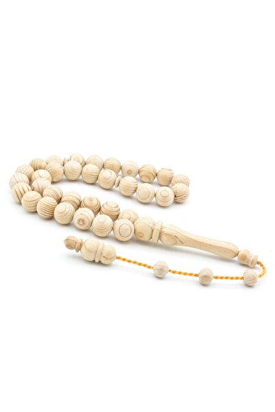 Murty99 Mastercrafted Systematic Sphere-Cut Fragrant Cedar Wood Prayer Beads