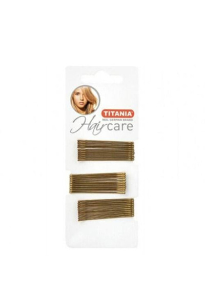 TİTANİA Titania Hair Pins 30 Pieces 8061 Gold