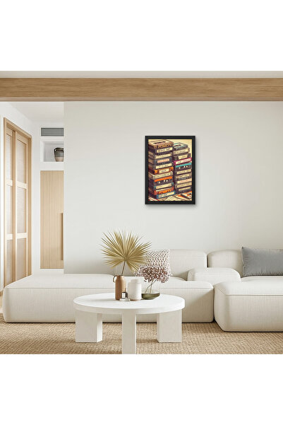 RS JANTİ STORE Decor de perete din lemn cu casete de muzică |   Cadou nostalg...