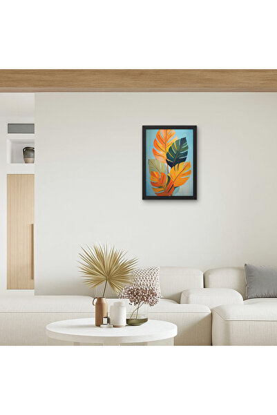 RS JANTİ STORE Tablou cu frunze tropicale |   Decor de perete Monstera |   Po...