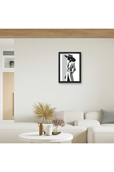 RS JANTİ STORE Tablou de modă cu siluete feminine |   Decor de perete minimal...