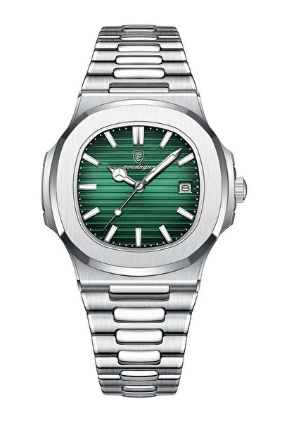 POEDAGAR Man Watch Waterproof Luminous Men's Watch Quartz-40.5mm