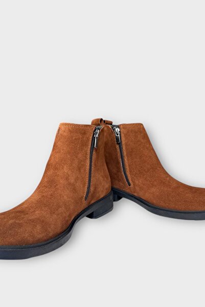 Liger Ανδρικές μπότες από γνήσιο δέρμα με διπλό φερμουάρ TABA