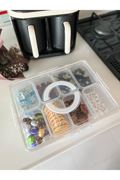 zemihra Комплект от 18 броя херметични съда за съхранение с капак и дръжки, с...