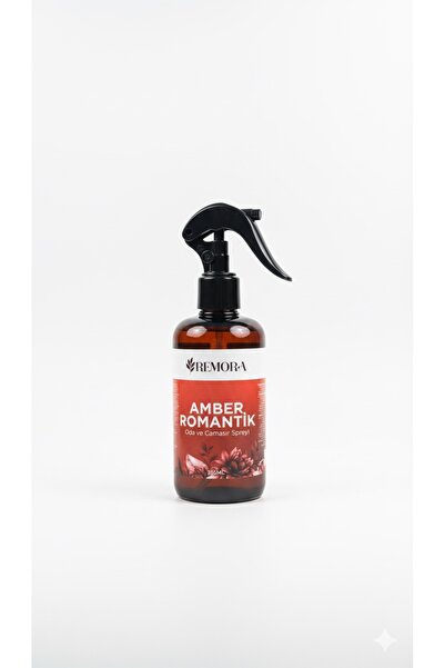 REMORA KOZMETİK REMORA Amber Romantik Oda Ve Çamaşır Spreyi Oda Kokusu Oda Sp...