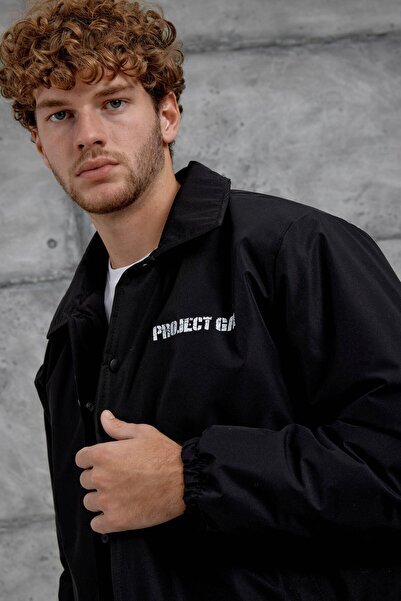 NOMARC Μαύρο μπουφάν Nmrc ελαφρύ oversized