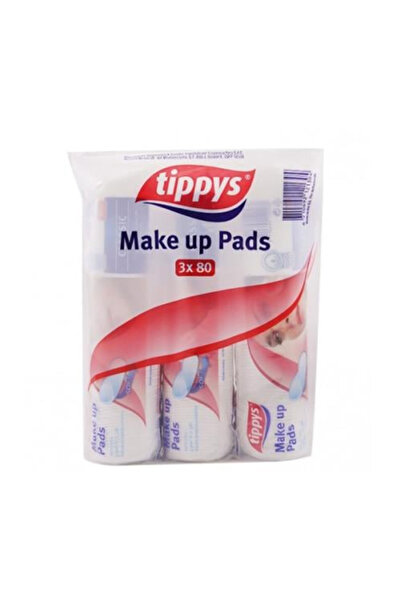 Tippys تبيس قطن للمكياج 3 × 80