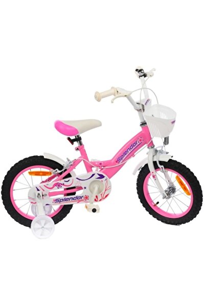 NOVOKIDS Bicicleta pentru copii NOVOKIDS™ Splend'Or Boom Edition, Cu cosulet, Roti 16 inch, Maxim 35 kg, Ca