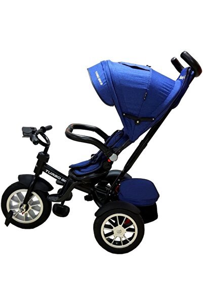 Baby Care Tricicletă cu copertină Turbo Bike, albastră