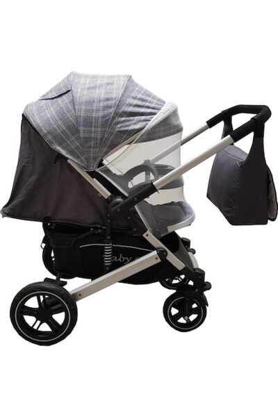 Baby Care Cărucior PRO 512 2 în 1 cu geantă pentru bebeluși inclusă, cadru di...