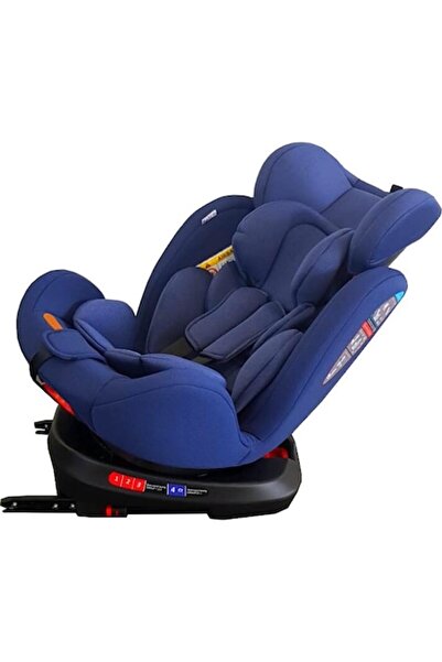 NOVOKIDS Scaun Auto cu Isofix Safety Seat 7000, Cu rotire 360 ​​grade, 0-36 kg, Tetiera reglabila, Alb