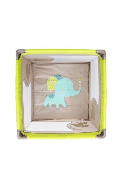 NOVOKIDS Portable Playpen for Indoor and Outdoor NOVOKIDS™ Little Giant, Foldable, 93X93X77 cm, Yellow