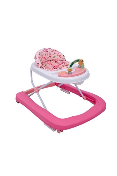 NOVOKIDS Premium 2 in 1 Little Bear Walker, Adjustable, Foldable, Pink