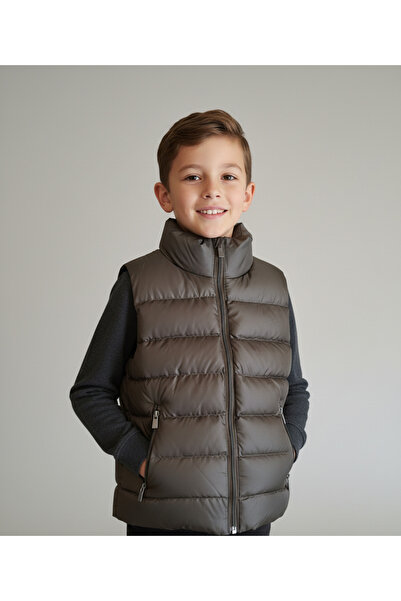 Garland سترة منتفخة باللون الأخضر للأولاد