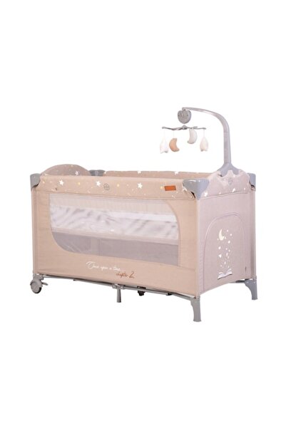 NOVOKIDS Convertible Playpen Baby Bed Onceuponatime NEST, Beige