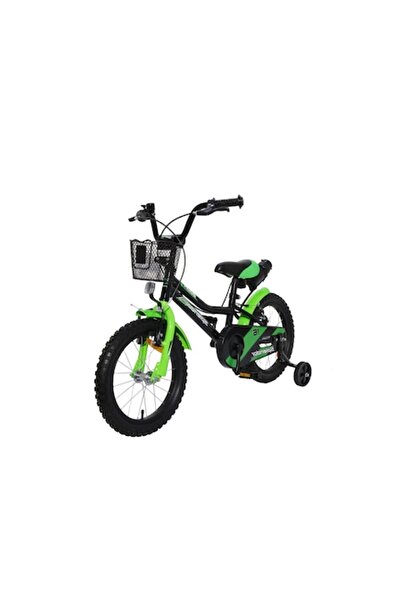 NOVOKIDS Bicicletă pentru copii Splend'Or Boom Edition, neagră cu verde